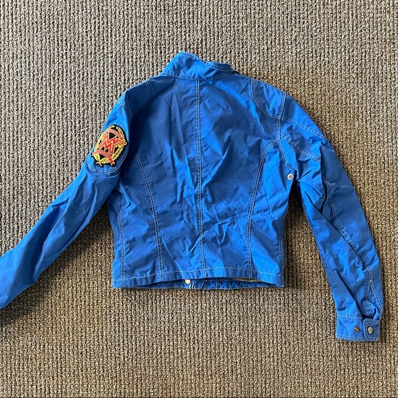 MATCHLESS RACEFARER 115TH CELEBRATION LADIES' BLOUSON, royal - Picture 3 of 5